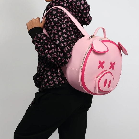 🎁SOLD🎁 SHANE DAWSON PIG Backpack (Pink) - Picture 2 of 4